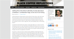 Desktop Screenshot of blackcoffeereflections.com